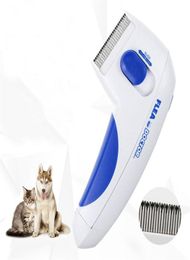 Pet Electric Flea Comb Cat Dog Comb Fleas Ticking Grooming Removal Tools Cats Automatic Kill Lice Electric Head Brush Pets Products279595131