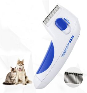 Pet Electric Flea Cat Cat Dog Peig Fleas Tick Grooming Retrosing Tools Cats Automatic Kill Lice Electric Head Brush Pites Pites 276317347