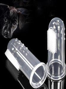 Huisdier vinger tandenborstel honden speelgoed zachte vinger borstel honden tandenborstel slechte adem tandheelkundige zorgtartaartar pet dog cat reiniging benodigdheden z2231649