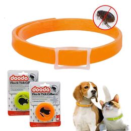 Pet Flea Insecticida Práctica anti -perros Coloque Collar de gato Mosquitos anti -insecto Ajuste Cierras de cuello de anillo