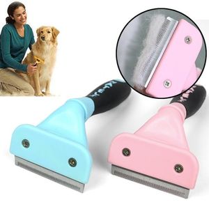 Pet hair comb rake for dogs cats removal flying hair massage comb cleaning slicker brush fur grooming brushes pet grooming supplies