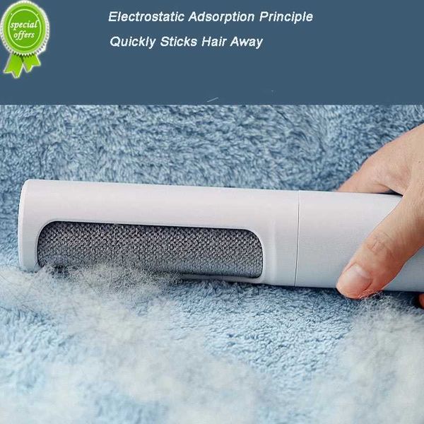 Épilateur pour animaux de compagnie brosse d'épilation pour chien pour chat bâton de nettoyage magique réutilisable pour voyage-enlever la fourrure des vêtements en tissu