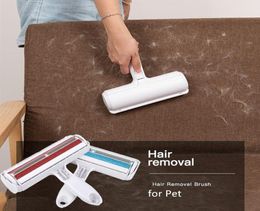 Pet Hair Remover Lint Roller Lint Remover en Pet Hair Roller in één Verwijder honden- en kattenharen uit meubels Tapijten Kleding Huisdierenhulpmiddel9841253