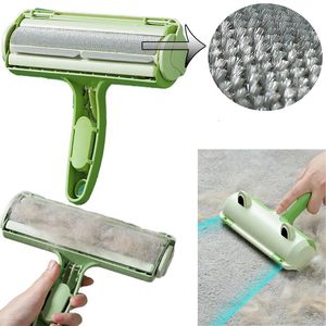 Brosse à peluches à rouleau pour animaux de compagnie, peigne à 2 voies pour chien et chat, outil de nettoyage pratique, brosse à fourrure de chien et de chat, Base de meubles de maison, canapé, tapis 240307