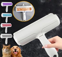 Pet Hair Roller Remover plustige borstel 2way Dogs Cat Comb Beauty Tools Handige reiniging bont borstels Basis Huismeubilair Bakdoek1463600