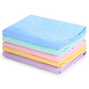 Pet Dog Supplie Towel Grooming Super Absorbent PVA Bath imitation Gamuza Ideal para perros y gatos Antibacteriano Ecológico Fácil de limpiar 5 colores Large