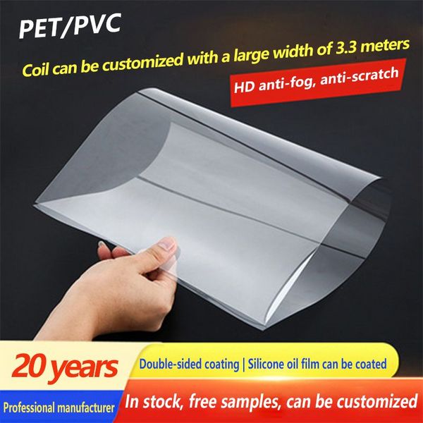 Pet High Mask Sheet Packaging Otros materiales de embalaje Film Spot Spot Material de aislamiento de plástico personalizado de PVC al por mayor