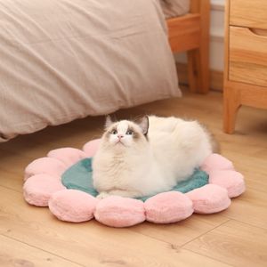 Pet Kennel Dog Bed Sofa Mat Sleeping Washable Cat House Beds for Large Small Medium Bulldog Frances Mats Dogs Plush Supplies LJ201203