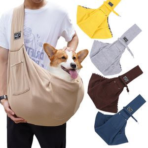 Pet outing crossbody bag Cat Outing Portable dog backpack Pet shoulder bag