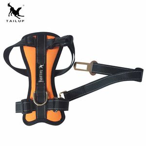 Produits pour animaux de compagnie, ceinture de sécurité pour chien, corde de remorquage pour chien, sangle de poitrine pour animaux de compagnie Accessoires pour animaux de compagnie 211006