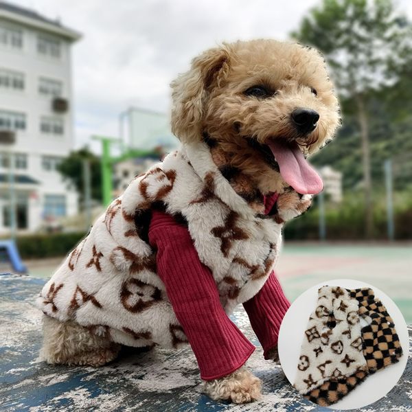 Camiseta interior para cachorros, chaleco de felpa de doble cara, Pagoda Teddy Pfizer Chennai, abrigo de piel para otoño e invierno, prendas de vestir exteriores