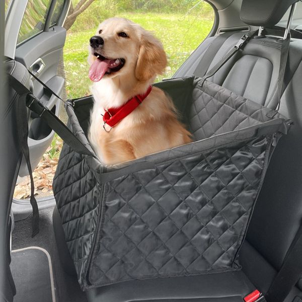 Funda de asiento para mascotas, alfombrilla trasera para coche para perros y gatos, suministros para mascotas