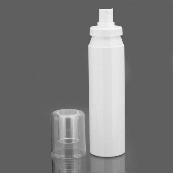 PET Spray Bottle Snap Bayonet Bottle Fine Mist Atomizer Flacon pompe en plastique blanc 50ml 60ml 80ml Vgruw