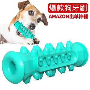 Fournitures pour animaux de compagnie Nouveau jouet pour chien d'Amazon Bâton de meulage des dents Anti-rongement Nettoyage des os Brosse à dents Nettoyage Chewing-gum