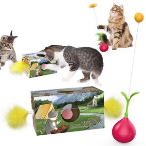 Pet Supplies DIY Auto-Highlighting Cat Toy Ball Tease Cat Stick Not Tumbler
