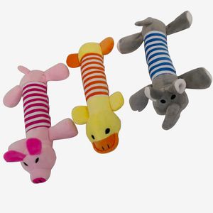 Huisdiertjes speelgoed hotdog speelgoed huisdier puppy pluche geluid kauw pieper piepende varken olifant eend lyx195