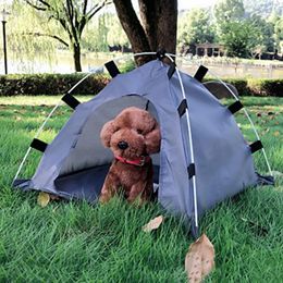 Pet Tent Sleep House pour chaton petit chien chiot extérieur canapé pliable pliable lit kennel 240419