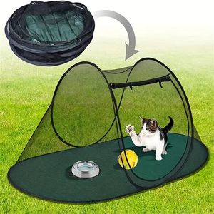 Huisdier Tent Huisdier Opvouwbare Bug Net Tent Opvouwbaar Buiten Speeltent Onderdak Kattentent Buiten Voor Katten, Honden, Hamster, Cavia, Konijn Box