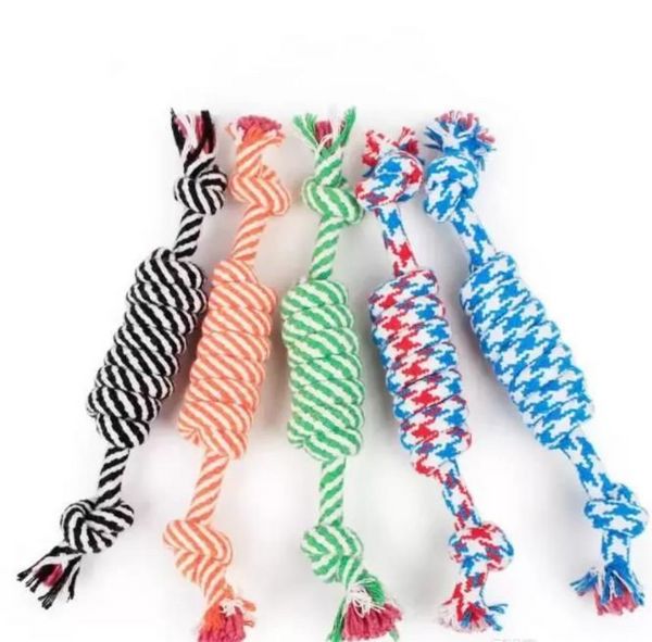 Jouets pour animaux de compagnie pour chien drôle noeud à mâcher coton os corde chiot chien jouet animaux de compagnie chiens fournitures pour animaux de compagnie pour petits chiens pour chiots WLY935