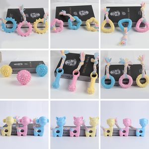 Juguetes para mascotas para perros pequeños, resistencia de goma para morder, juguete para perros, limpieza de dientes, juguetes de entrenamiento para masticar, suministros para mascotas, cachorros, perros y gatos