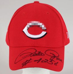 Pete Rose Suzuki Mattingly MUSIAL Sandberg Thomas Piazza RIVERA Ryan Schmidt Derek 2 Dédicacé Signé signé auto Collectable hat cap