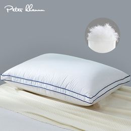 Peter Khanun Goose Down Kussen voor Slaaphalsbescherming Bed Kussens 100% Katoen Shell Zacht en pluizig P11