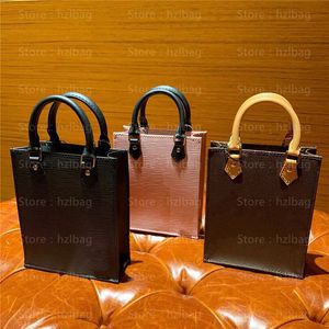 Petit Sac Plat Mini Crossbody Bag: Bolso de cuero de diseñador para un estilo ligero y elegante - Rose Ballerine Pink/Black/Greige (M69442/M69441/M69575)