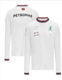 Petronas Sweatshirts T-shirts Mercedes AMG One Racing Mens Women Casual Long Mancheve T-shirt Benz Lewis Hamilton Team Work Clothes Tshirt 1KCD7359187