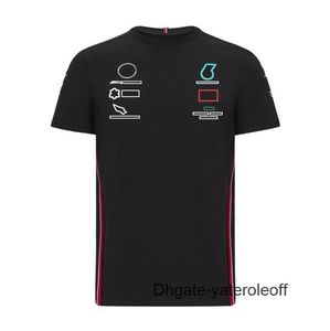 T-shirt heren F1 Formule 1 racemerk shirt heren dames casual korte mouw t-shirts Lewis Hamilton team werkkleding t-shirt Russell Williams Fleet Tojs