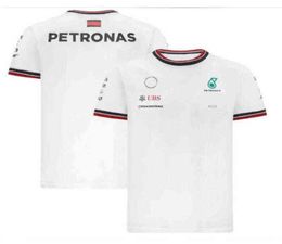 Petronas T-shirts Men's Men's Lewis Hamilton T-shirts One Polo Pit Grand Prix Motorcycle rapide Dry Riding Team Work Clothes Tshirts4382413