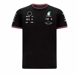 Petronas T-shirts Mercedes Amg Eam Men's's Lewis Hamilton Ee Benz One Polo Pit Grand Prix Motorcycle rapide Dry Riding Clothes 1arb5052143