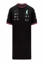 Petronas T-shirts Mercedes Amg Eam Men's's Lewis Hamilton Ee Benz One Polo Pit Grand Prix Motorcycle rapide Dry Riding Clothes 1arb2613529