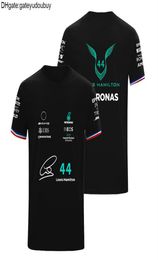 Petronas T-shirts Mercedes AMG One Racing Men's Women's Women Casual Short Sleve T-shirts Benz Lewis Hamilton Team Work Clothes Tshirts1512445