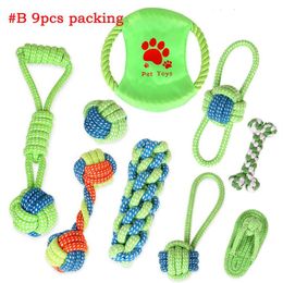 Animaux de compagnie chien coton à mâcher noeud jouets coloré Durable tressé os corde combinaison costume drôle cat301t