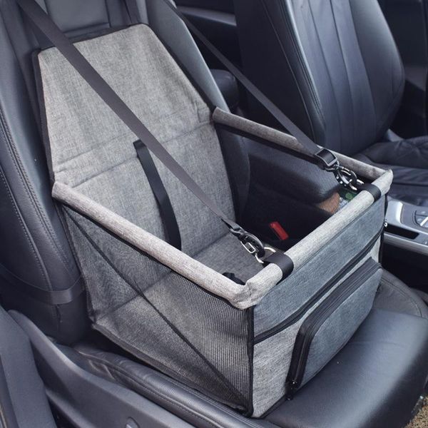 Protector de hamaca plegable de viaje para mascotas, cama para perro, funda para asiento delantero de coche, casa de transporte para mascotas, bolsa para cachorros, cesta de viaje para coche, cojín impermeable