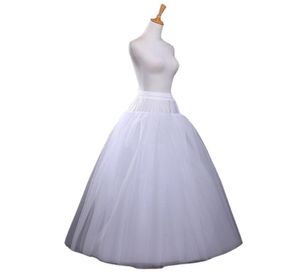 Petticoat No Hoop Underskirt Lace Edge Ball Jurk voor bruidsjurken Bruiloftaccessoire onderkleding onderkleding