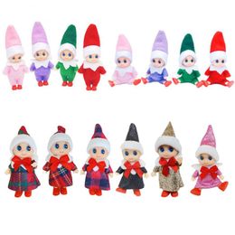 Peuter Baby Elf Poppen Pluche Poppen Baby Elves Kleine Meisjes en Jongens Gift Op de Plank Kerst Nieuwe Jaardecoraties Homedecor
