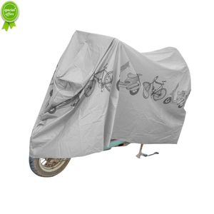 Cubierta Universal para motocicleta PEVA, protección solar impermeable de primera calidad para exteriores, duradera para bicicleta eléctrica y moto