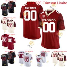 Peyton Bowen Oklahoma voetbalshirt Samuel Omosigho Josh Ellison Alton Tarber Kennedy Brooks Kori Roberson Reed Lindsey Custom Oklahoma Sooners Jerseys