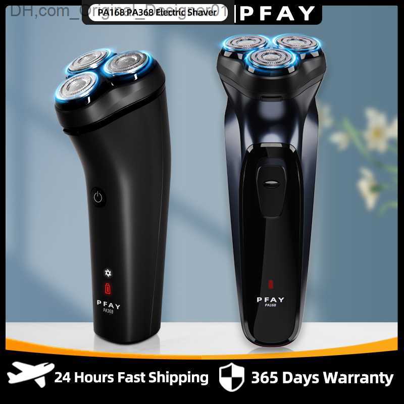 Pfay PA368-A 3D Электрическая бритва Мужская электрическая бритва. Перезаряжаемая вертикальная бритва мужская борода Электрическая бритва Z230811