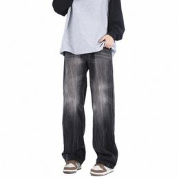 pfhq hommes mer vieux jeans haute rue beau populaire confortable couleur Ctrast résistant à l'usure Functi pantalon printemps 21Z4075 q8tb #
