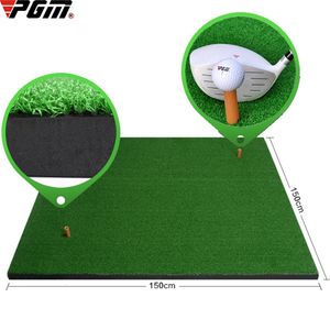 PGM 1/1,25/1,5 m intérieur extérieur entraîneur de Swing de Golf artificiel mettant des tapis de pelouse verte terrain de conduite Clubs coussin de pratique DJD002 240227