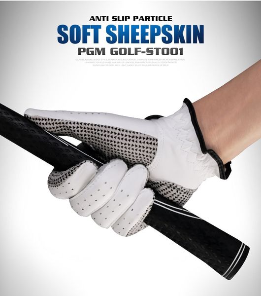 Pgm 1pc gants de golf de la main gauche des hommes