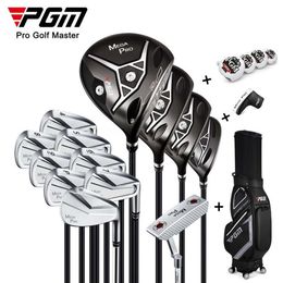 PGM Gift Bag Golf Club completo para un set profesional de hombres con alto rebote bajo titanio sin madera