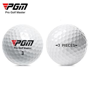 PGM Golf 3 couches Ball de jeu avec élasticité haute élasticité Ball de golf matériau sarin ball de golf avec balle de jeu de backspin haut Q002 240328