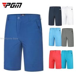 PGM Golf Shorts pour hommes SIMME SLIM FIT BASEBL GOLF PANTAL PANTAL MALON Elastic Sports Portez un pantalon décontracté à sec rapide 7 couleurs 240422
