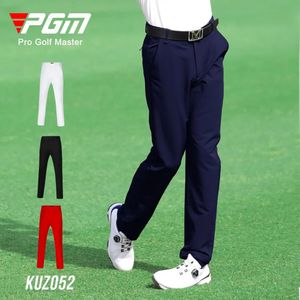 PGM Men Pantalon de golf printemps Autumn High Elastic Sports WearResistant Tennis Pantal