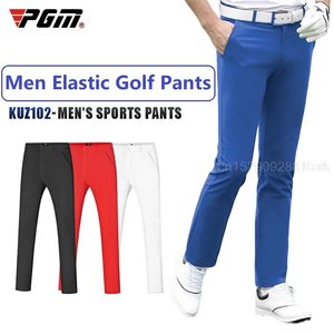 PGM Pantalon de golf d'été Pantalon de sport décontracté élastique confortable pantalon mâle sec rapide pour hommes