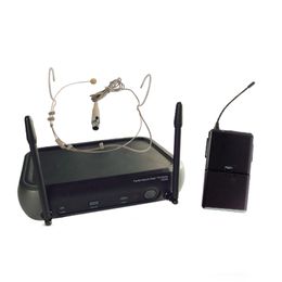 Gratis verzending PGX14 WH30 UHF PGX Professional Karaoke Draadloos Microfoonsysteem met Condensor Skin Headset MIC