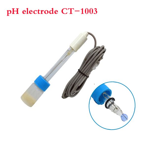 Électrode de pH avec prise BNC, électrode composite PH, électrode en verre, peut fonctionner pendant 24 heures, large plage 0 ~ 14, laboratoire